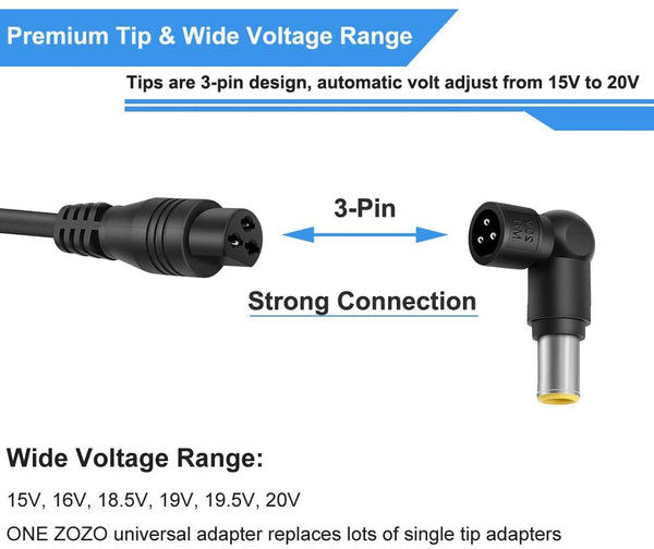 Thumbnail: Universal AC Adapter 10 Connection 90W