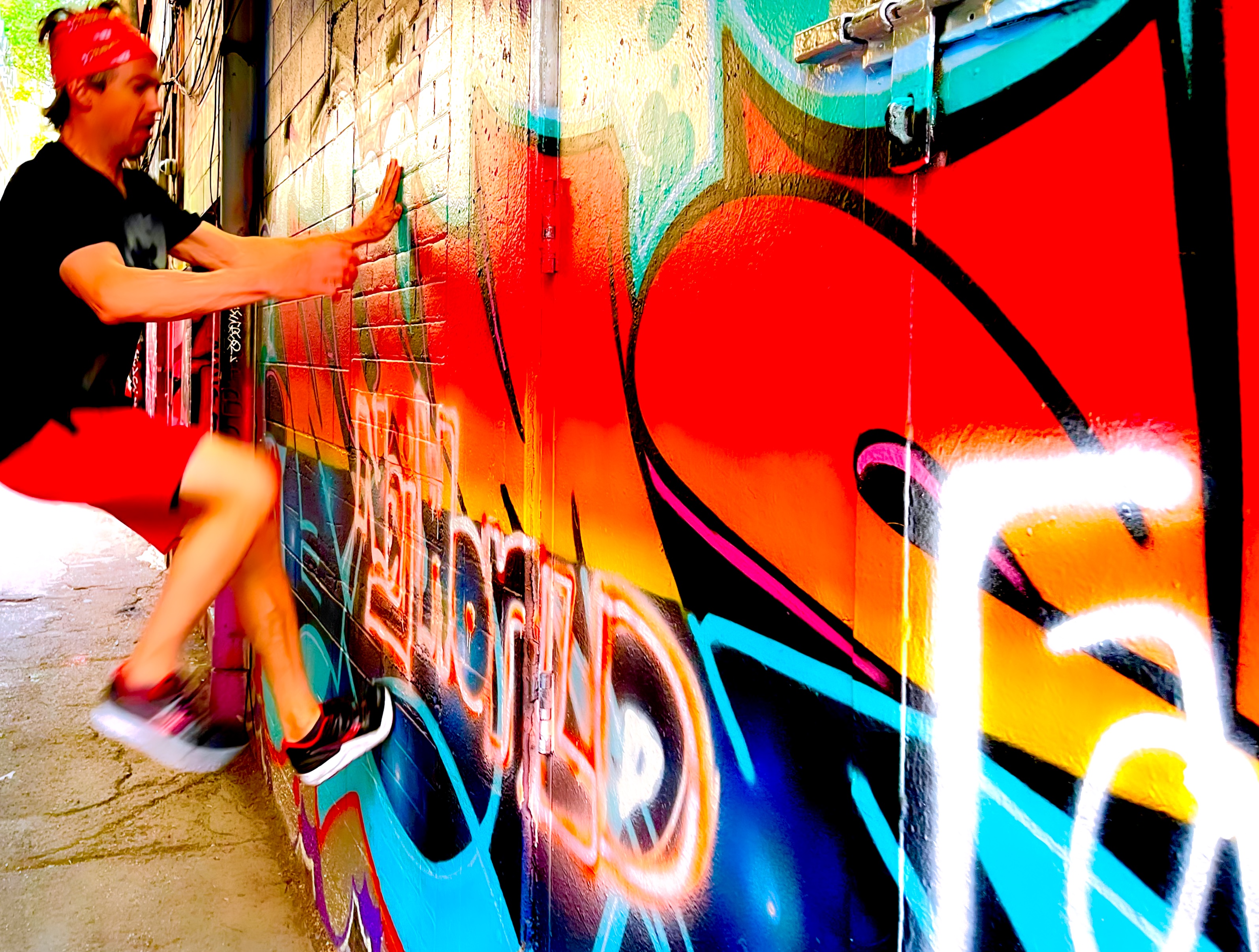 A spontaneous and radical photoshoot... content media