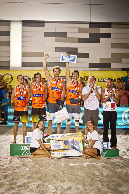 Uniqa MČR v beachvolejbalu 2015