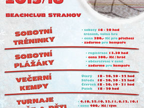 Nabídka beach akcí v zimní sezóně!