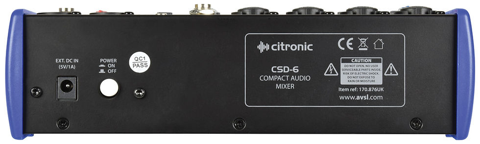 Thumbnail: CSD Compact Mixers With Bluetooth & DSP Effects