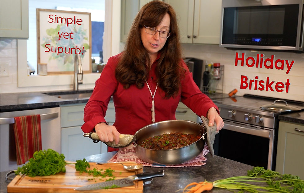 Laura Kurella Holiday Brisket
