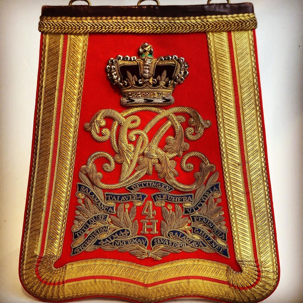 Thumbnail: Victorian Officers Uniforms 4th Queens Own Hussars