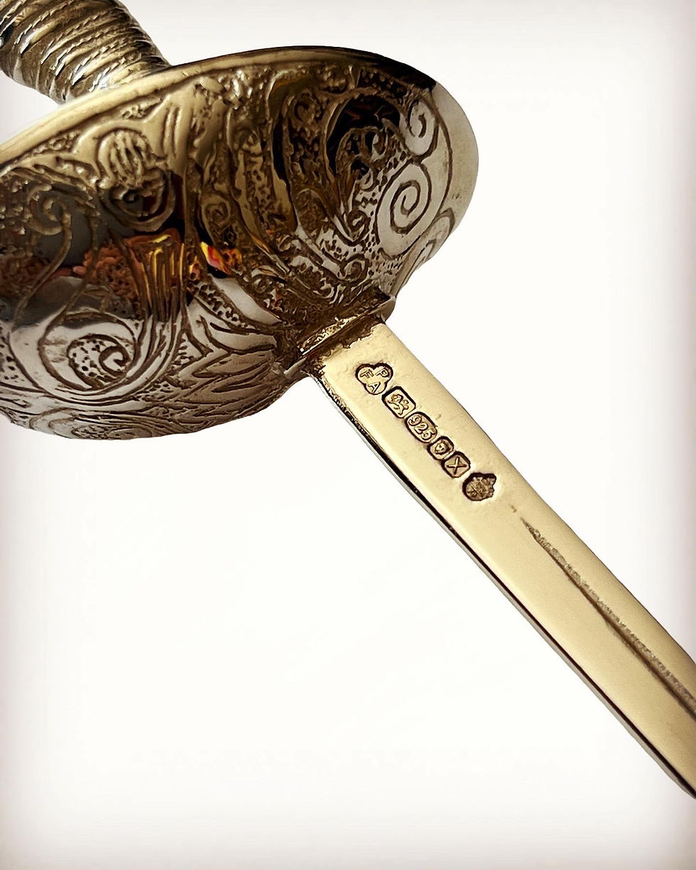 Thumbnail: 1912 Pattern Cavalry Officers Solid Silver Letter Opener
