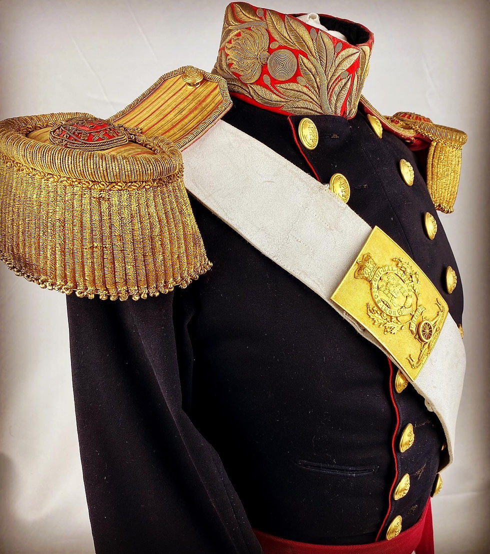 Thumbnail: Crimean Royal Artillery Officers Coatee Uniform