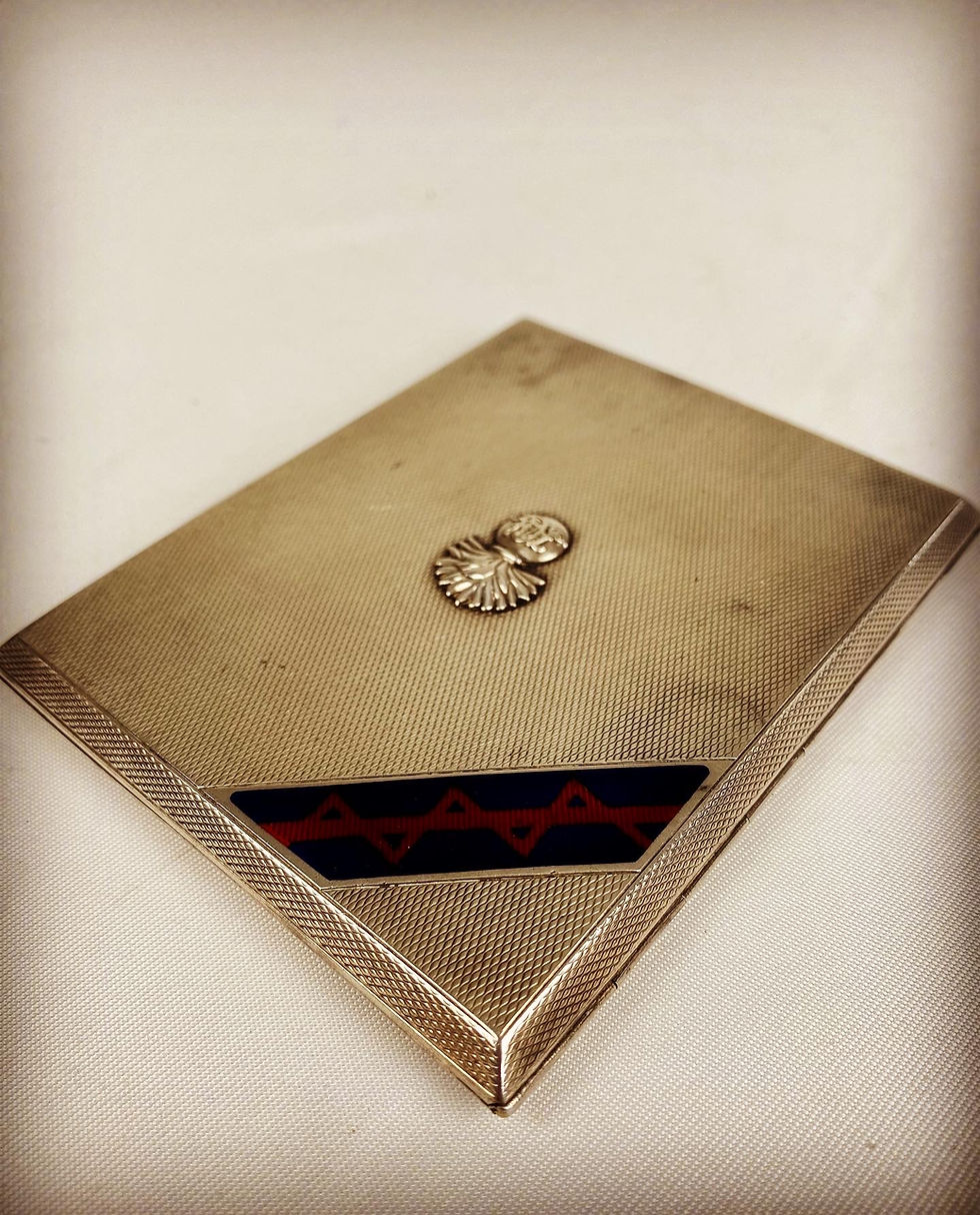 Thumbnail: Honourable Artillery Company HM Silver Cigarette case