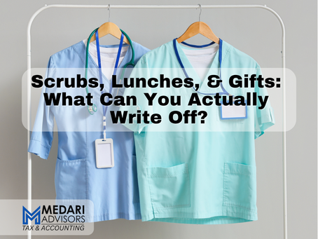 Picture of scrubs used at work.