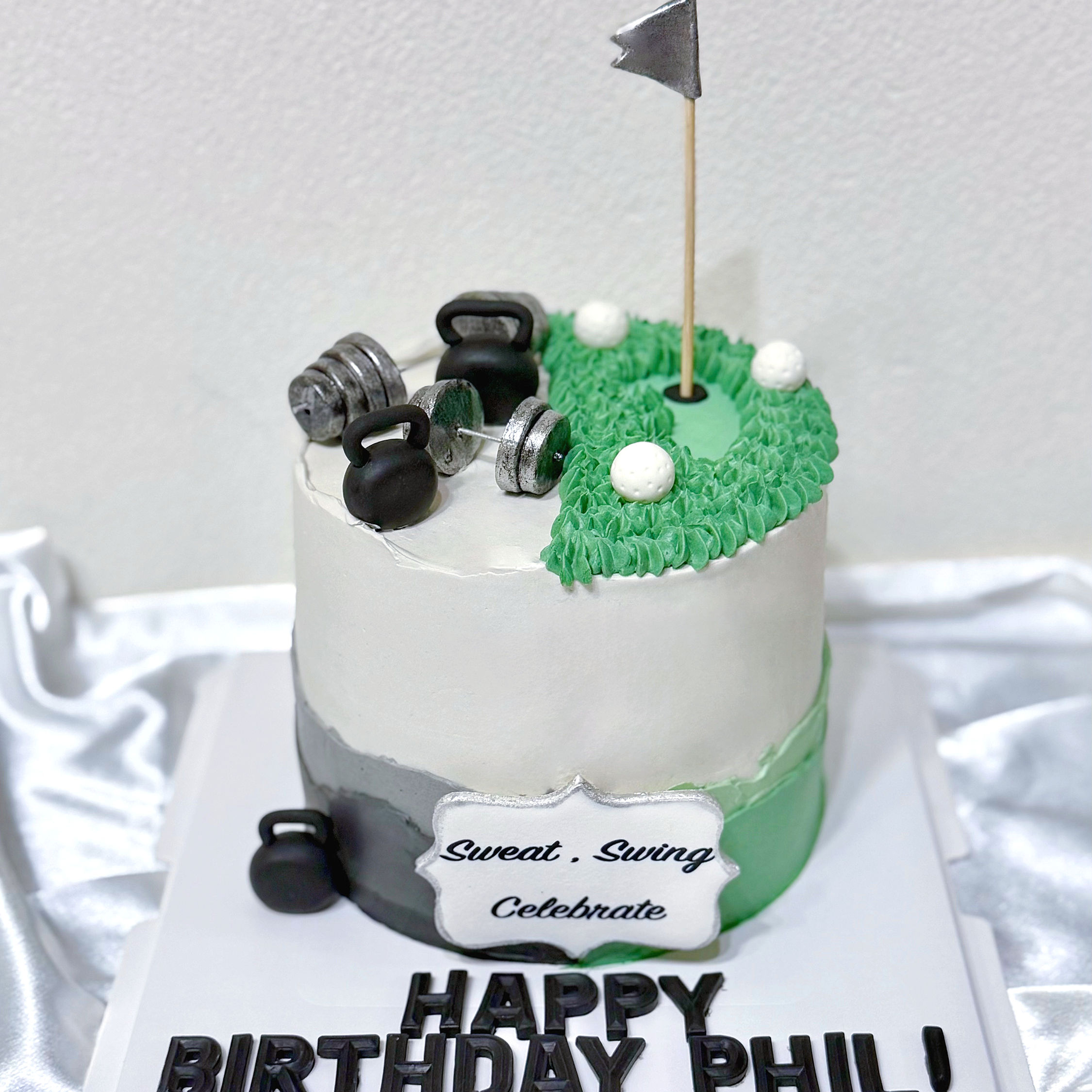 Split Cake - Gym & Golf!