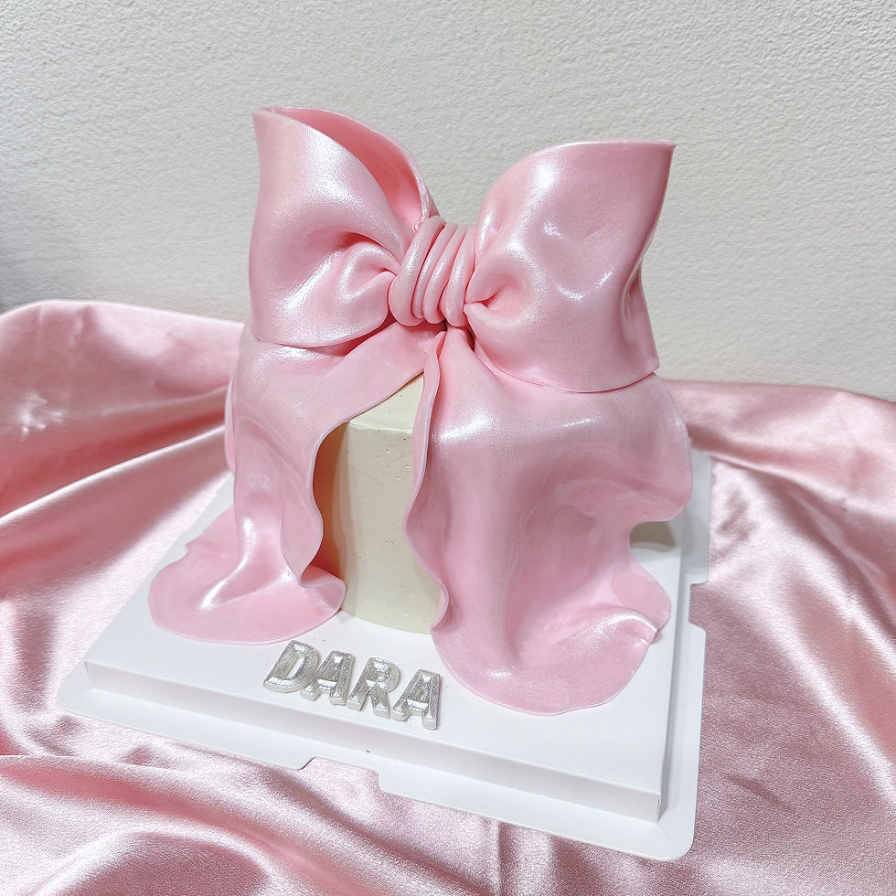 Thumbnail: Ballerina Bow (micro-cakes not included)
