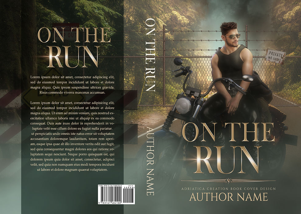 Thumbnail: On the Run (cover is available with or without the wolf)