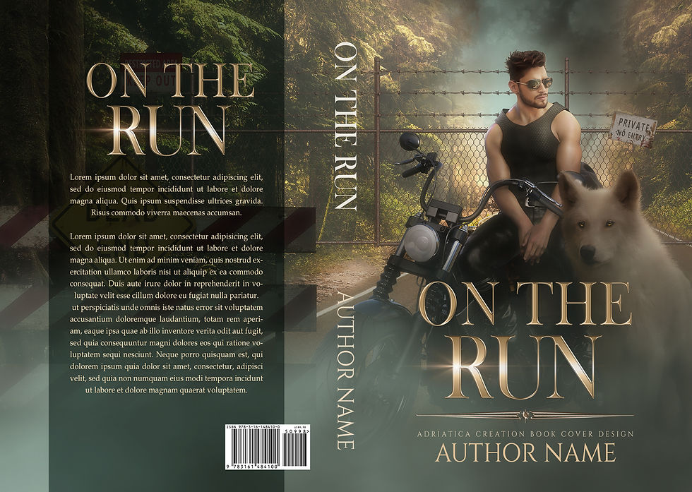 Thumbnail: On the Run (cover is available with or without the wolf)