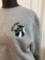 Besticktes Sweatshirt Belted Rinder