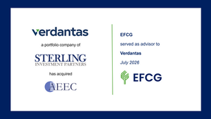 EFCG Advises Verdantas on its Acquisition of American Engineering & Environmental Consultants