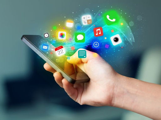 A smartphone containing essential business apps