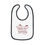 Thumbnail: My Patronus is Mommy -Funny HP Quote- Baby Contrast Trim Jersey Bib