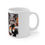 Thumbnail: Calico Cat Fae w-bw-kitty-coffee-perfect day Ceramic Mug 11oz