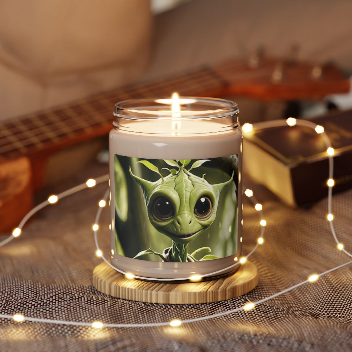 Bowtruckle Fingernail Core- Apple Harvest Scented Soy Candle, 9oz