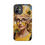 Thumbnail: Granny Sunflower Fae- Sunflower Field-Glasses w Bumble in hair Tough Phone Cases