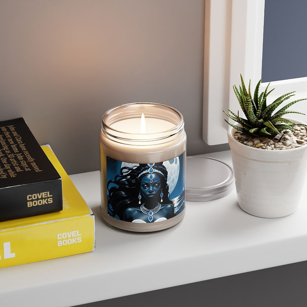 Thumbnail: Ocean Goddess Yemaya- Sea Breeze Scented Candles, 9oz