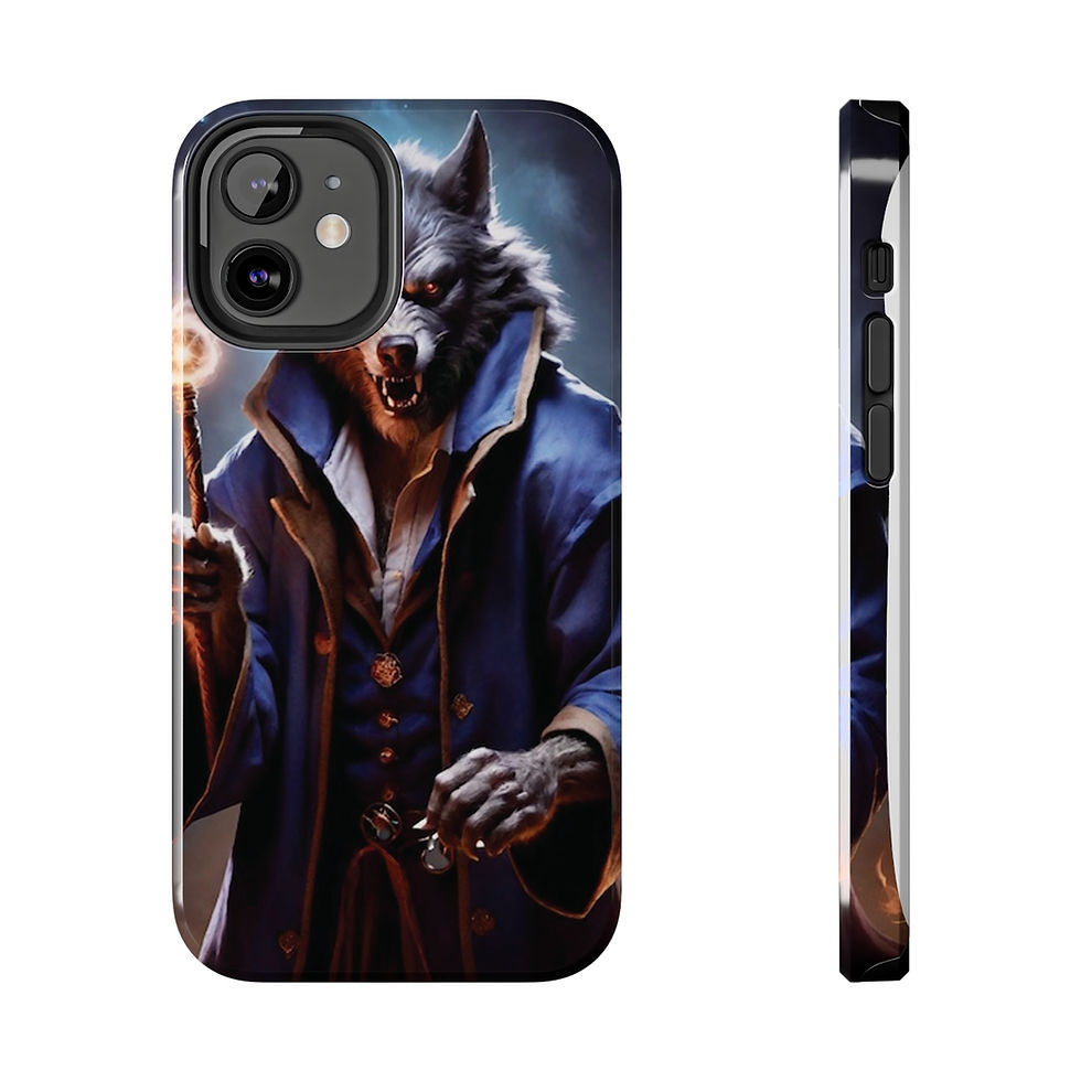 Thumbnail: Werewolf Hair Wand Core Tough Phone Cases