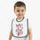 Thumbnail: Daddy's Felix Felicis-Funny HP Quote- Baby Contrast Trim Jersey Bib