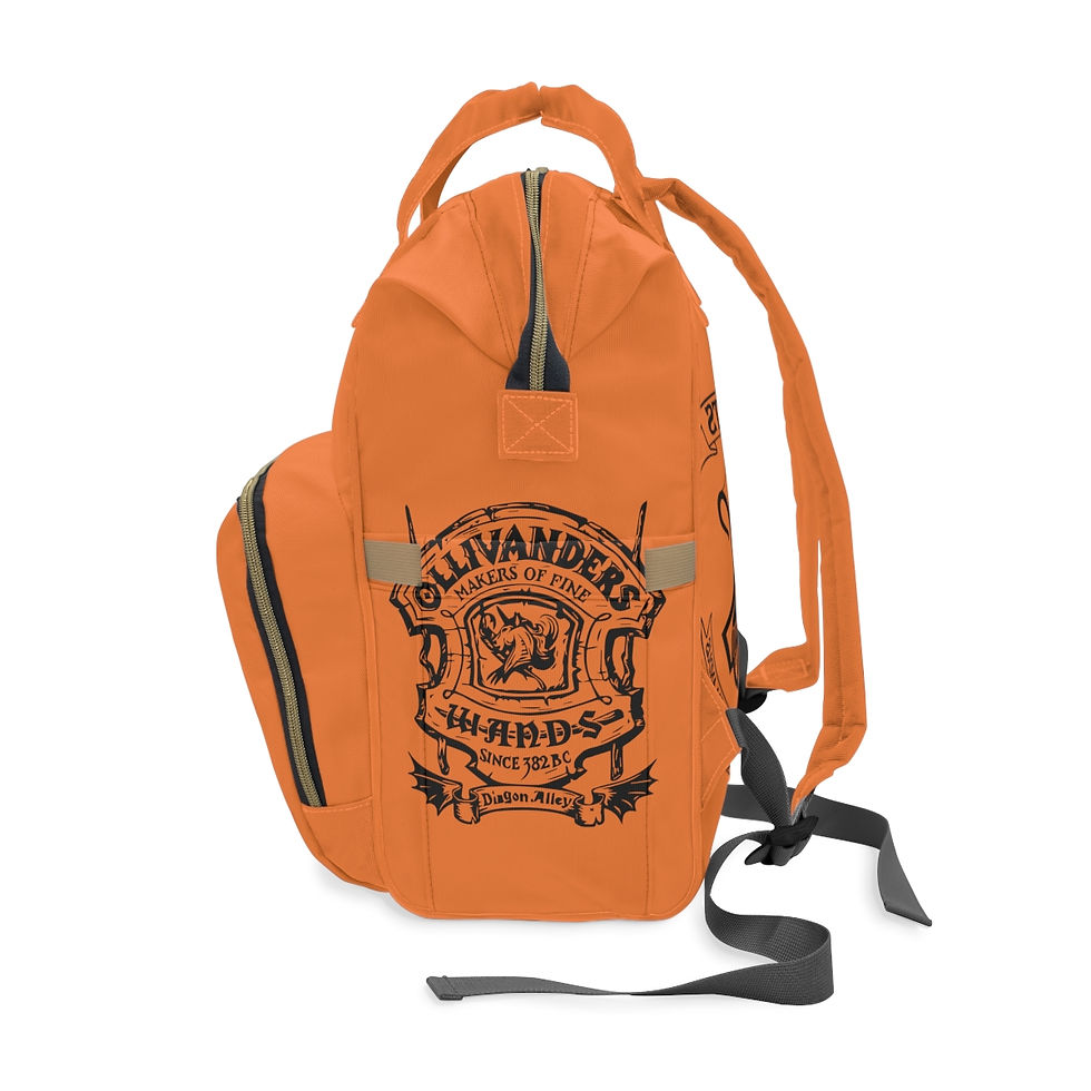 Thumbnail: Adorable Orange Harry Potter Baby Multifunctional Diaper Backpack