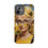 Thumbnail: Granny Sunflower Fae- Sunflower Field-Glasses w Bumble in hair Tough Phone Cases