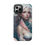 Thumbnail: Mermaid-White Hair Skin Fins -Pink Coral Flowers Pearls-Tough Phone Cases