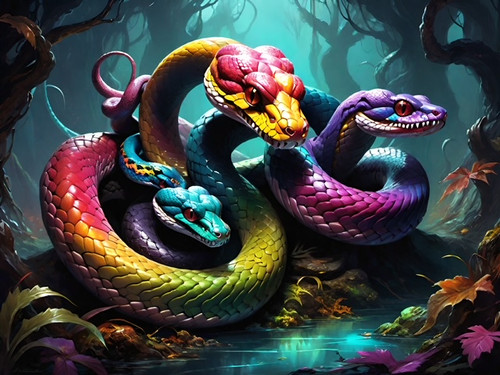 Cartoon Runespoor Runespoor Skin | Magical Alley