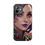 Thumbnail: Tulip Fae-Purple Hair-Tulip Field-Ladybug on Her Neck Tough Phone Cases
