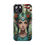 Thumbnail: Copy of Teal Haired Fly Agaric Mushroom Fae with Braids - Gem- Tough Phone Cases