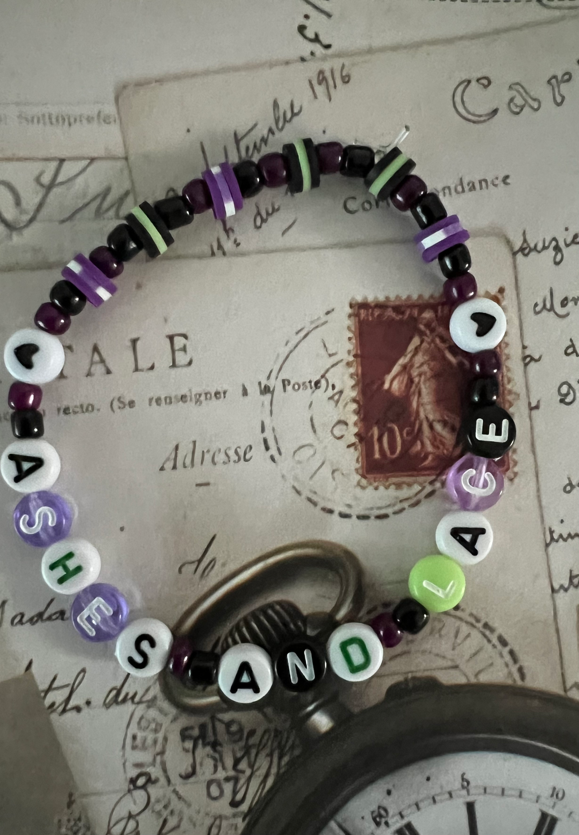 Ashes and Lace Gothic Bracelet 