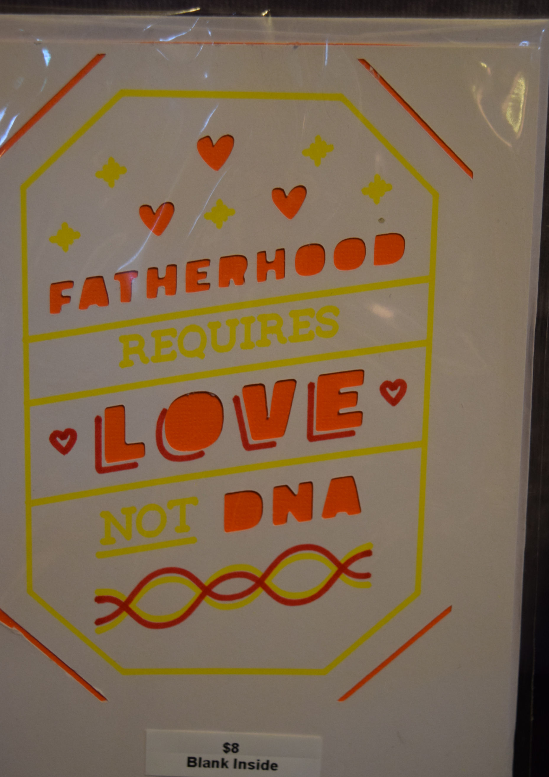 Requires Love Fatherhood Greeting Card