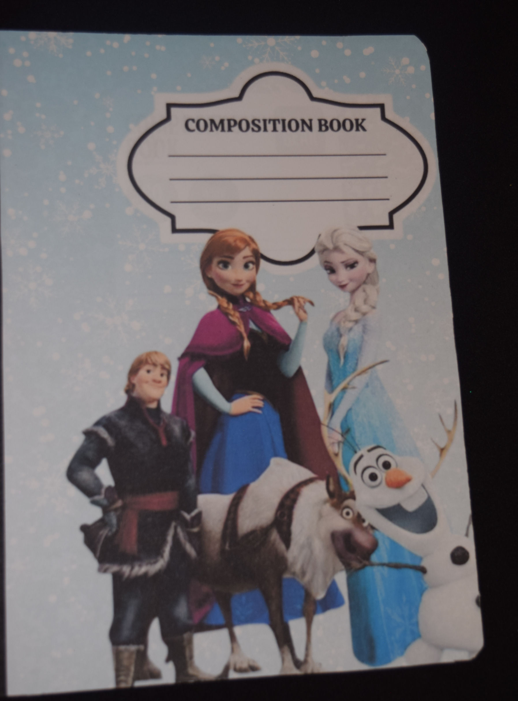 A Princess's Winter Magic Composition Notebook