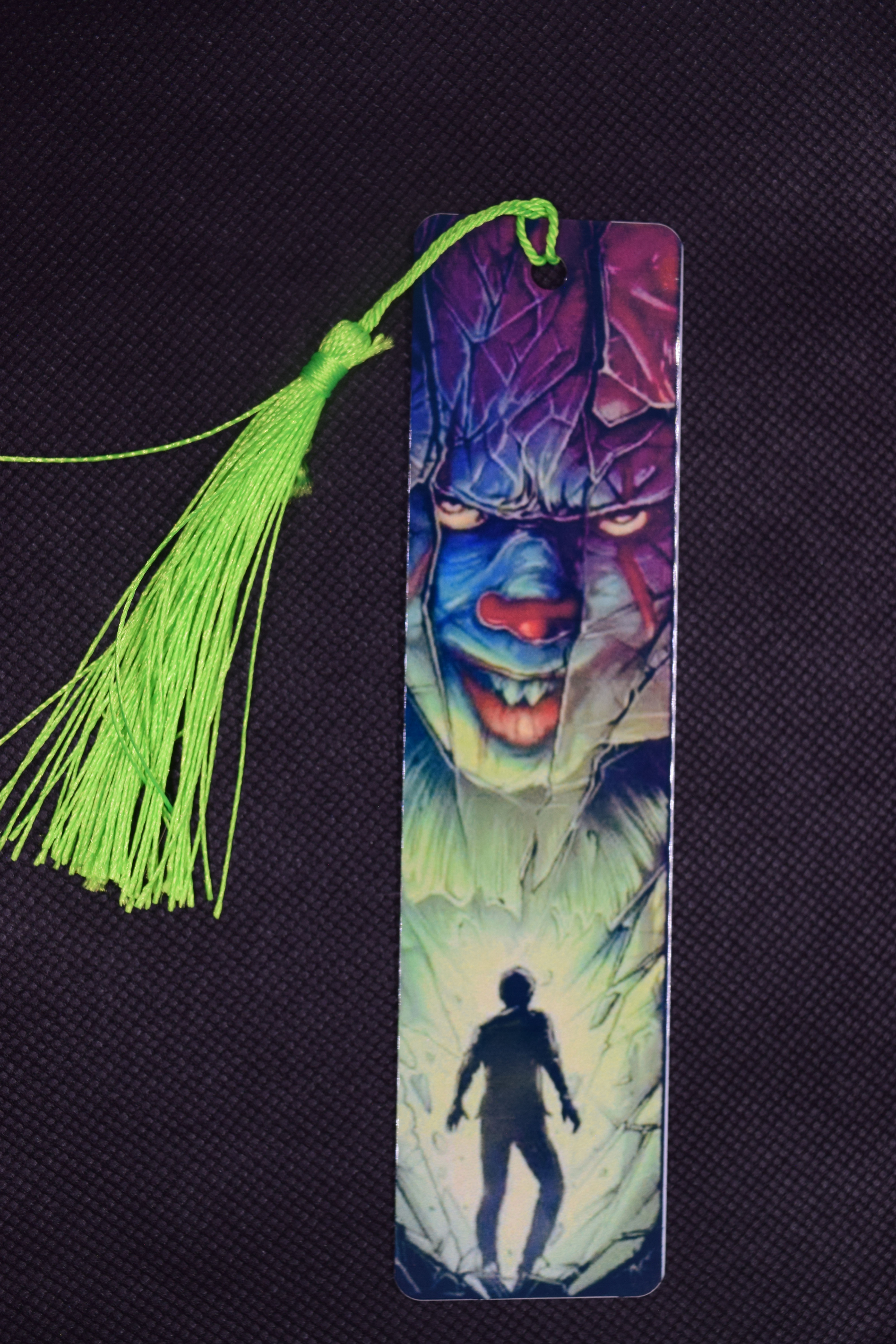 Eerie Clown Bookmark