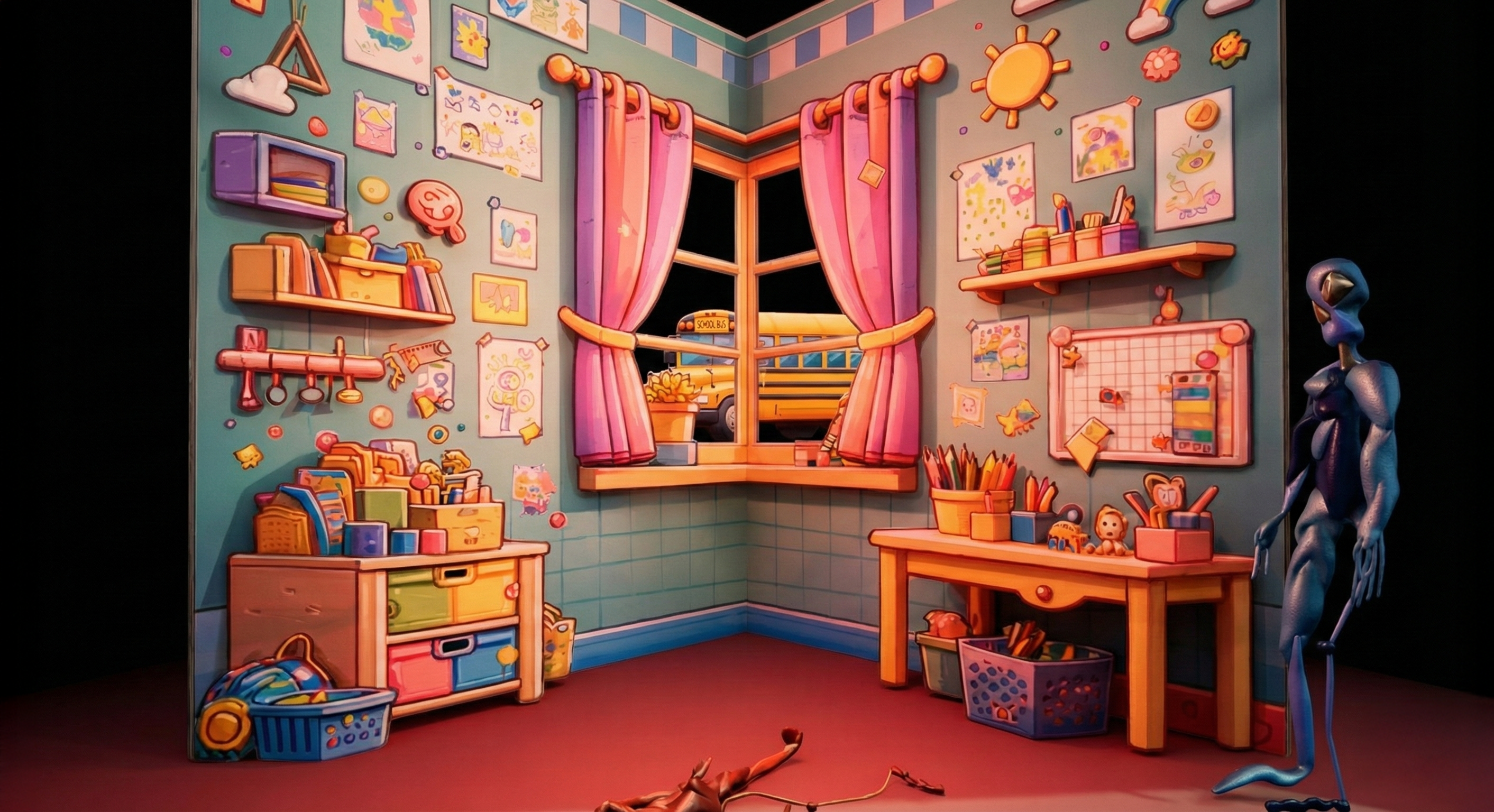 Balloon - Desert Scene