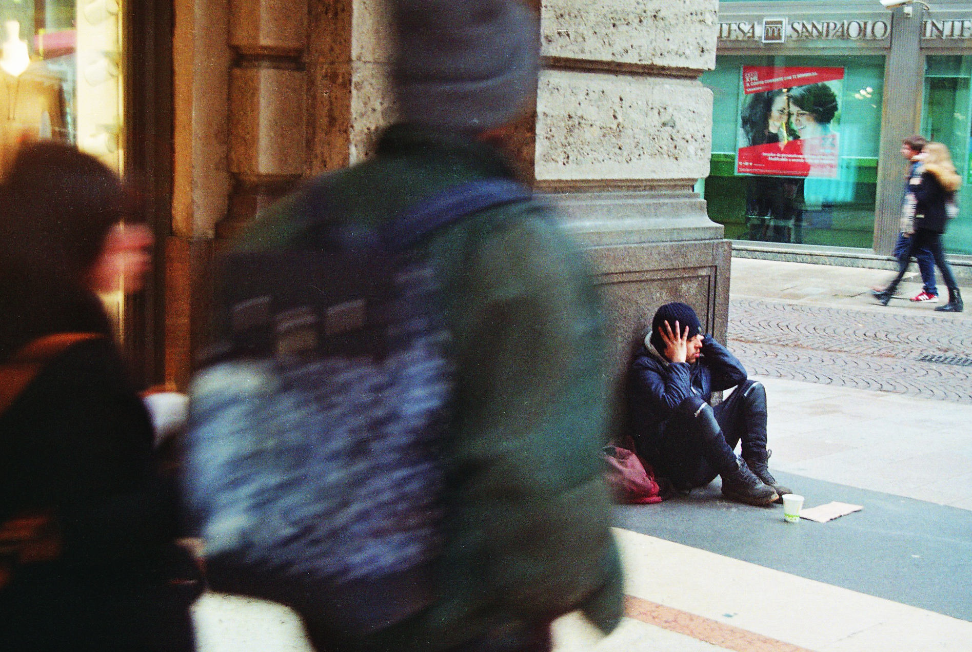 wormhole of homeless buddy