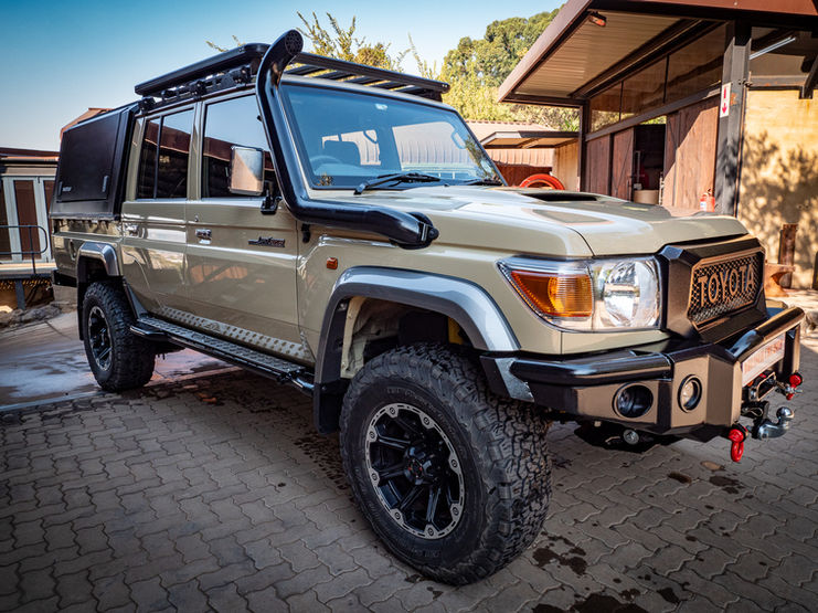 Toyota Land Cruiser Bumper, Steel Snorkel, Land Cruiser Accessories