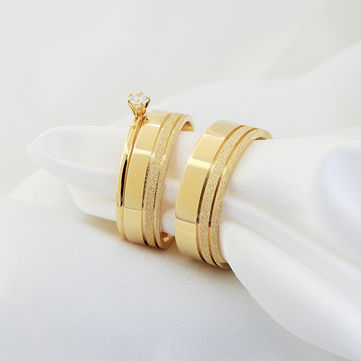 Conjunto especial para um casal especial.