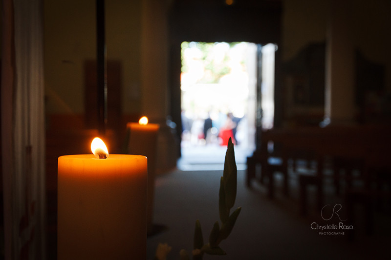 cérémonie à l'église