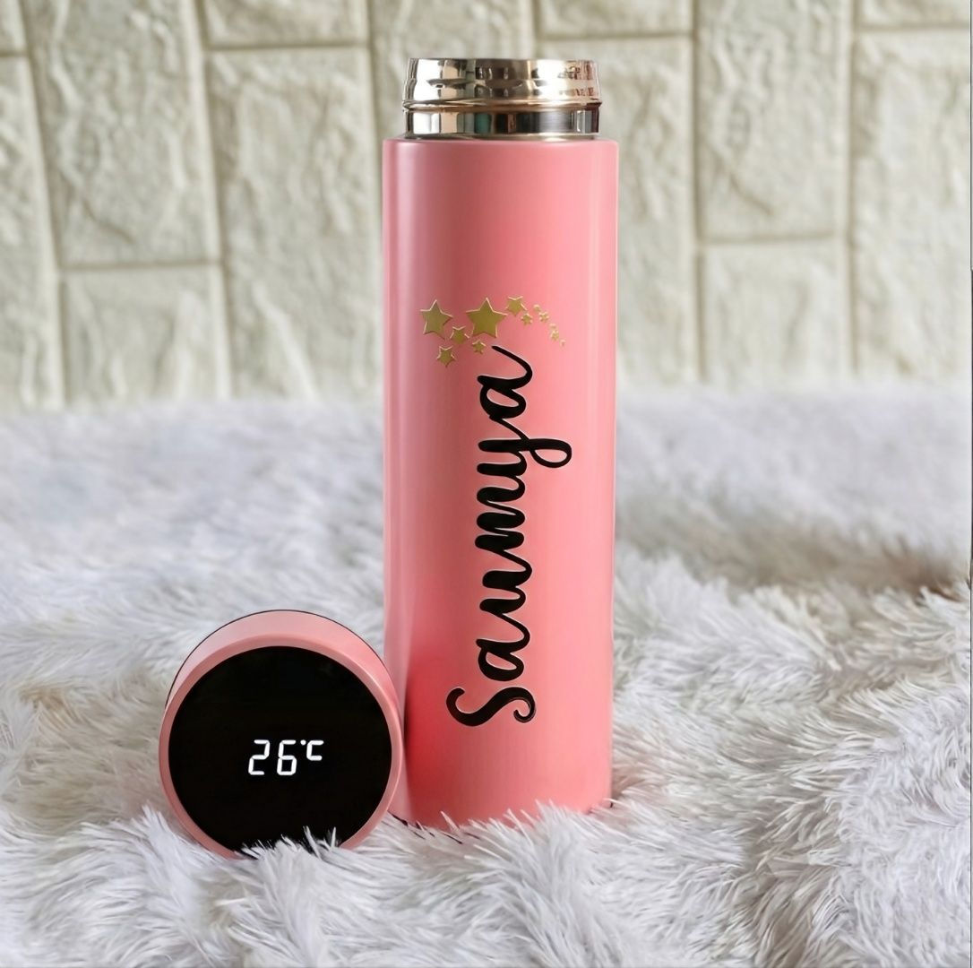 Pink Smart Flask