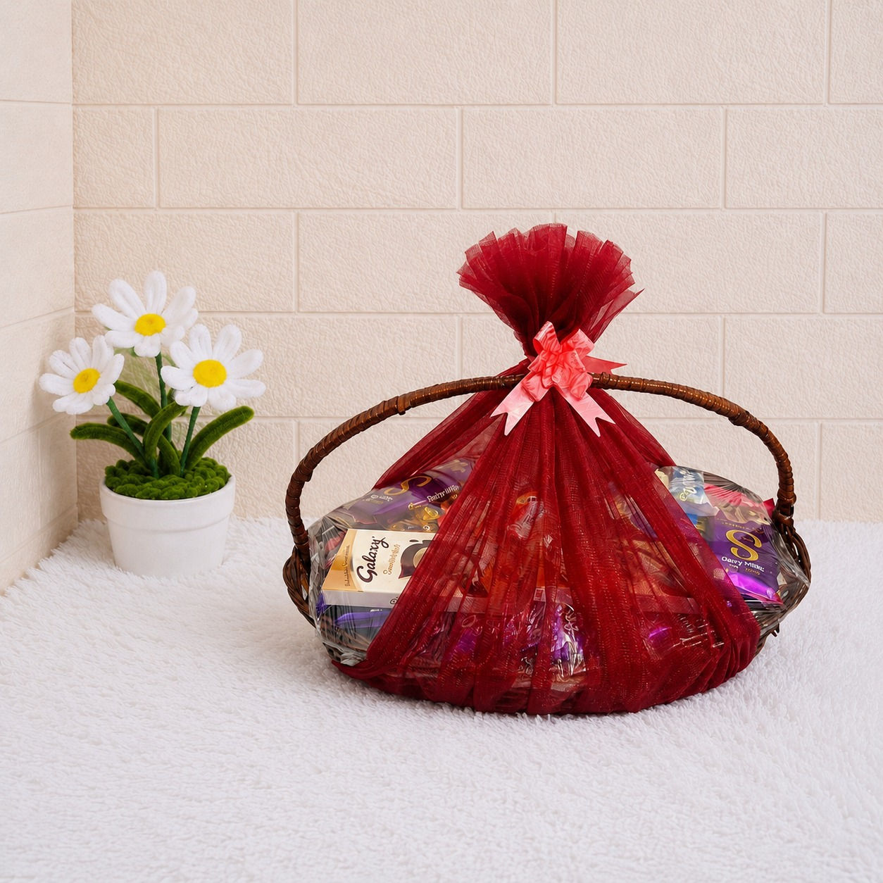 Customized chocolate hamper