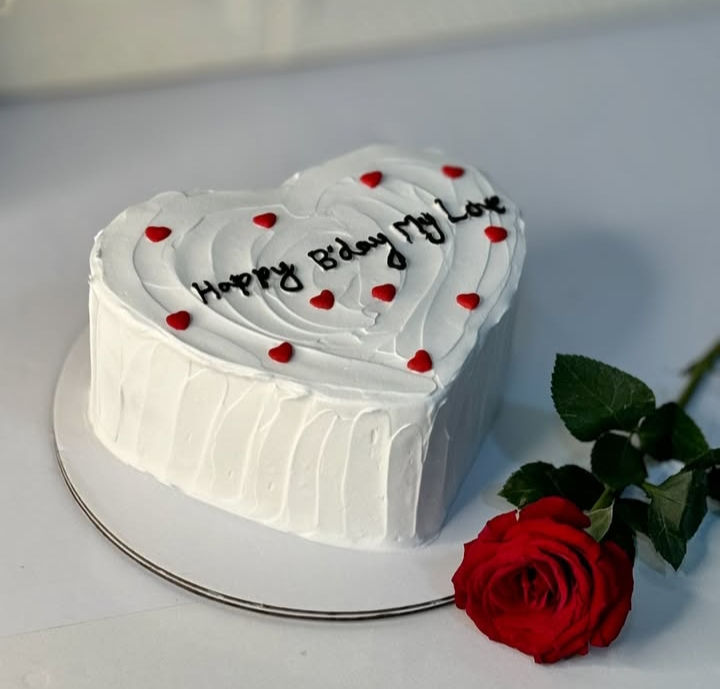 Royal white forest cake