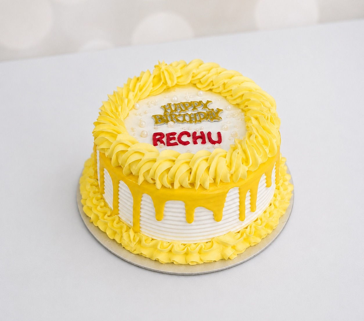 Mango Royale Drip Cake
