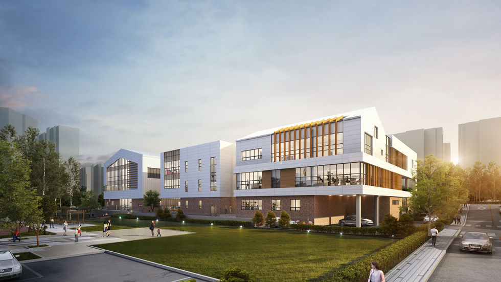 1-2. 구미 강동꿈나무 문화나눔터 건립공사_투시도