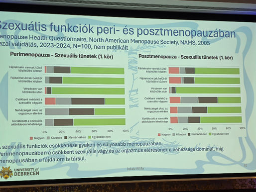 Hol a szexuális edukáció a menopauzában? – Beszámoló a Magyar Szexuális Medicina Társaság kongresszusáról