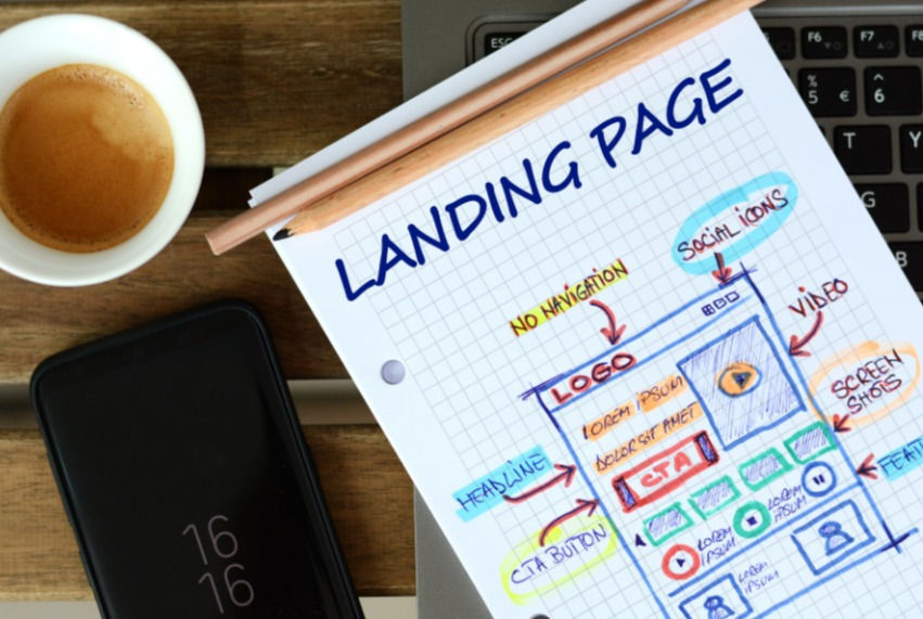 Landing Page to Boost Direct Mail