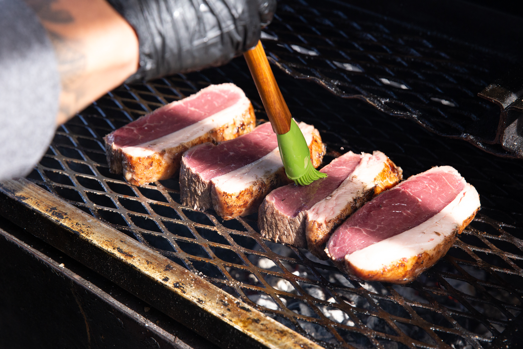 Arranged Food and Objects