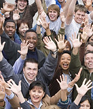 Cheering Crowd