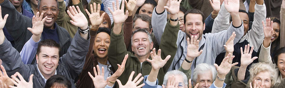 Cheering Crowd